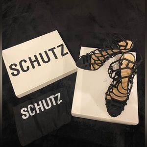 Schutz Juliana Caged Heels